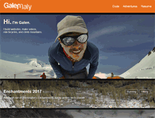 Tablet Screenshot of galenmaly.com